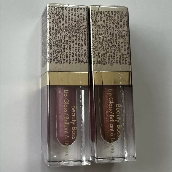 Stila Mini Beauty Boss Lip Gloss 0.05 oz- Synergy and Elevator Pitch - Picture 2 of 3
